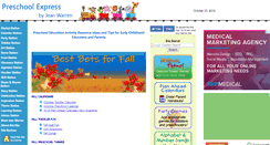 Desktop Screenshot of preschoolexpress.com